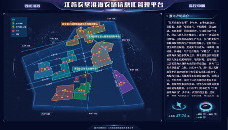 江苏省农垦淮海农场信息化管理平台