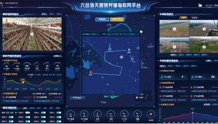 江苏省南京市六合浩天智慧养殖物联网平台