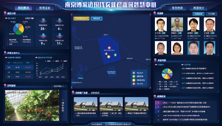 江苏省南京傅家边省级现代农业产业园智慧中心
