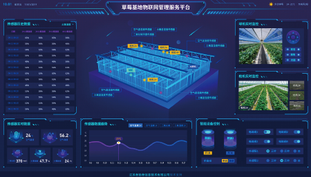 江苏省沭阳草莓基地管理平台