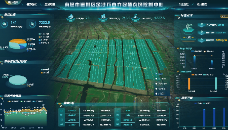 江苏省南通市通州区金沙<br>万亩方智慧农场控制中心