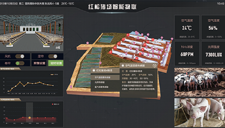 江苏省南京市高淳红松猪场智能物联网平台