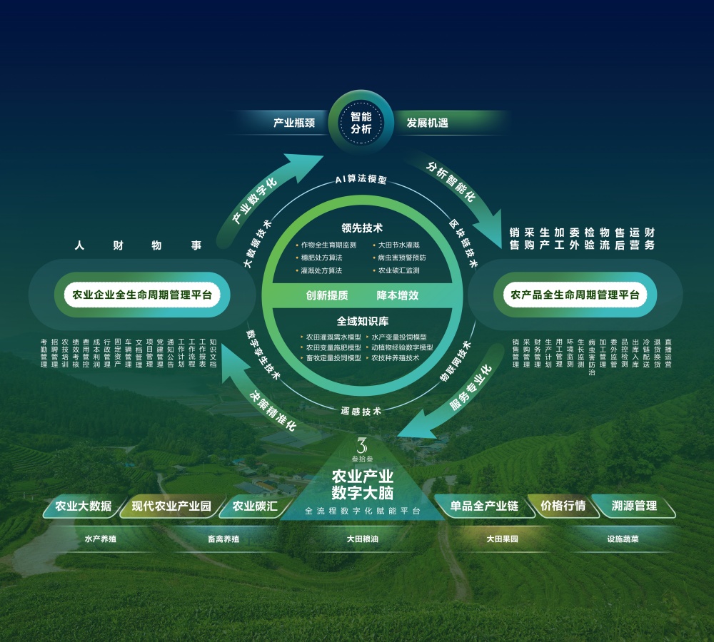 江苏叁拾叁产品-农业产业数字大脑