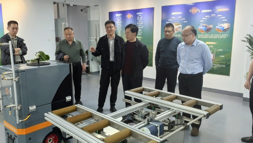 Leaders from Xuzhou Agriculture and Rural Bureau visited Jiangsu Three& three
