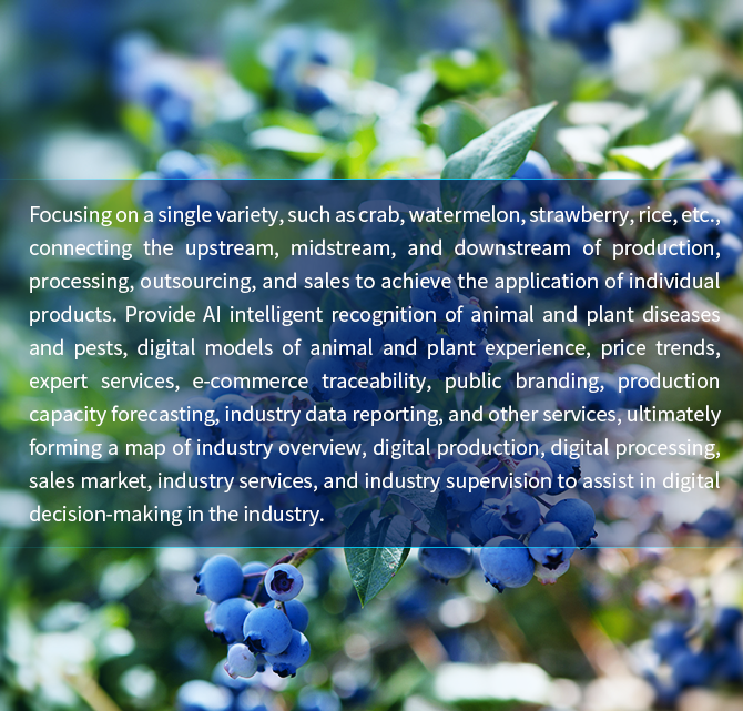 Single product full industry chain big data platform