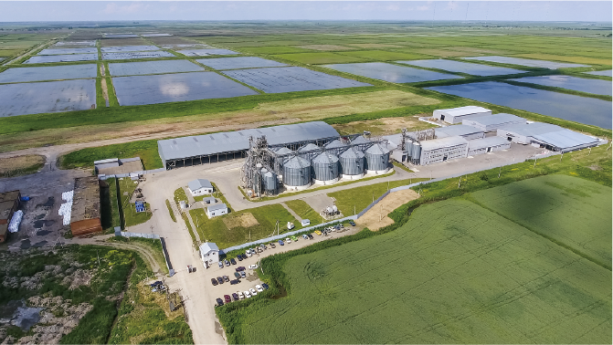 Large scale agricultural enterprises-Integrated Agricultural Service Center Solution