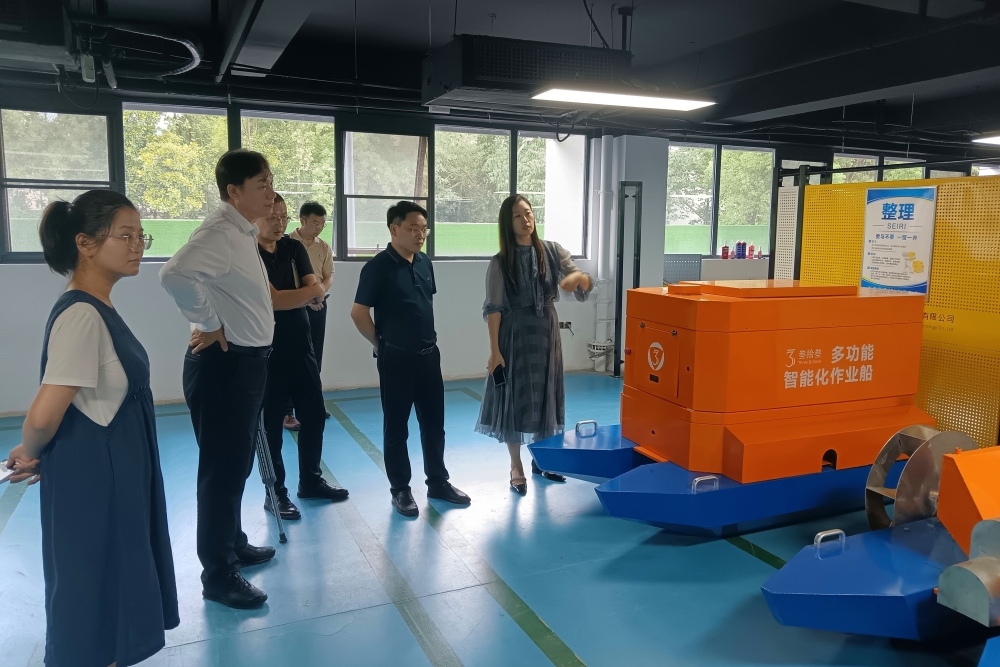 The East China Regional Inspection Team of China Electric Power Construction Group visited Jiangsu Three&three to explore new opportunities for smart agriculture2