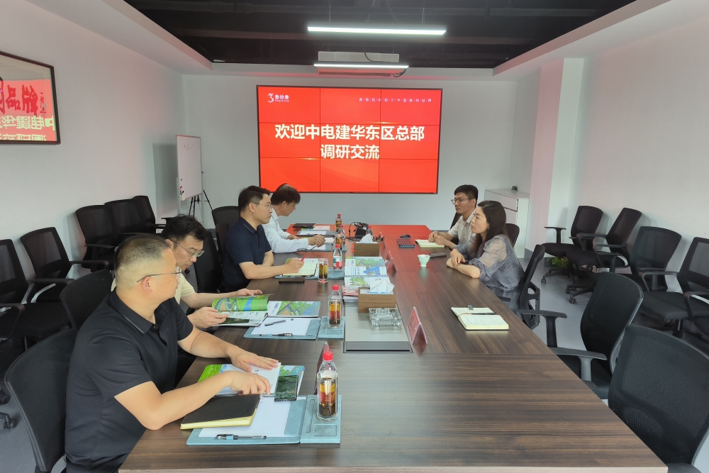 中国电力建设集团华东区域考察团莅临江苏叁拾叁1