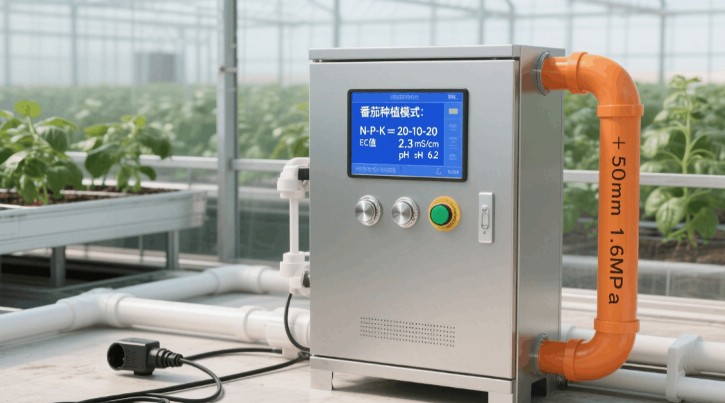 智慧农业水肥一体化设备的实际应用