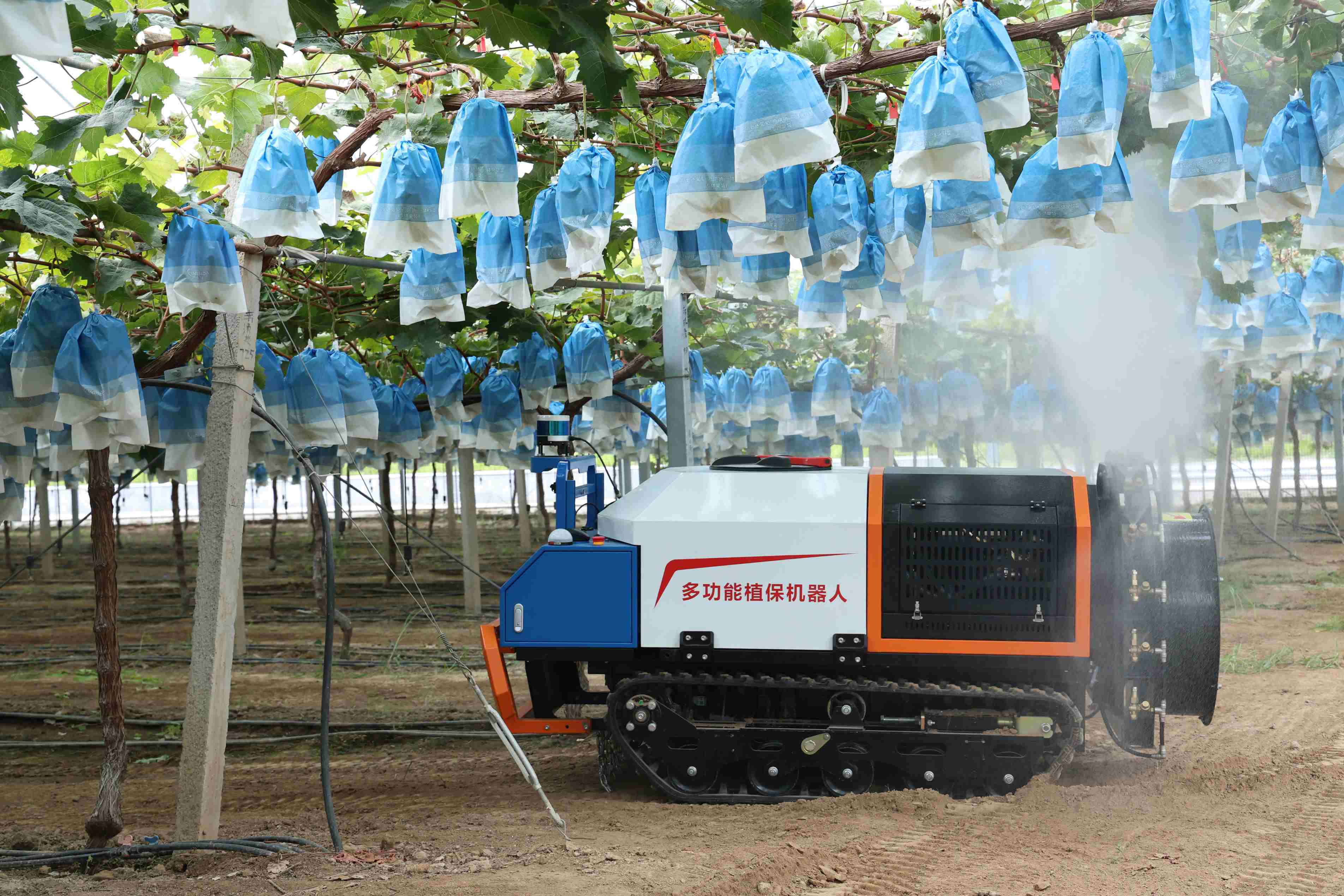 果园履带植保机器人在室内外作业能力怎么样？