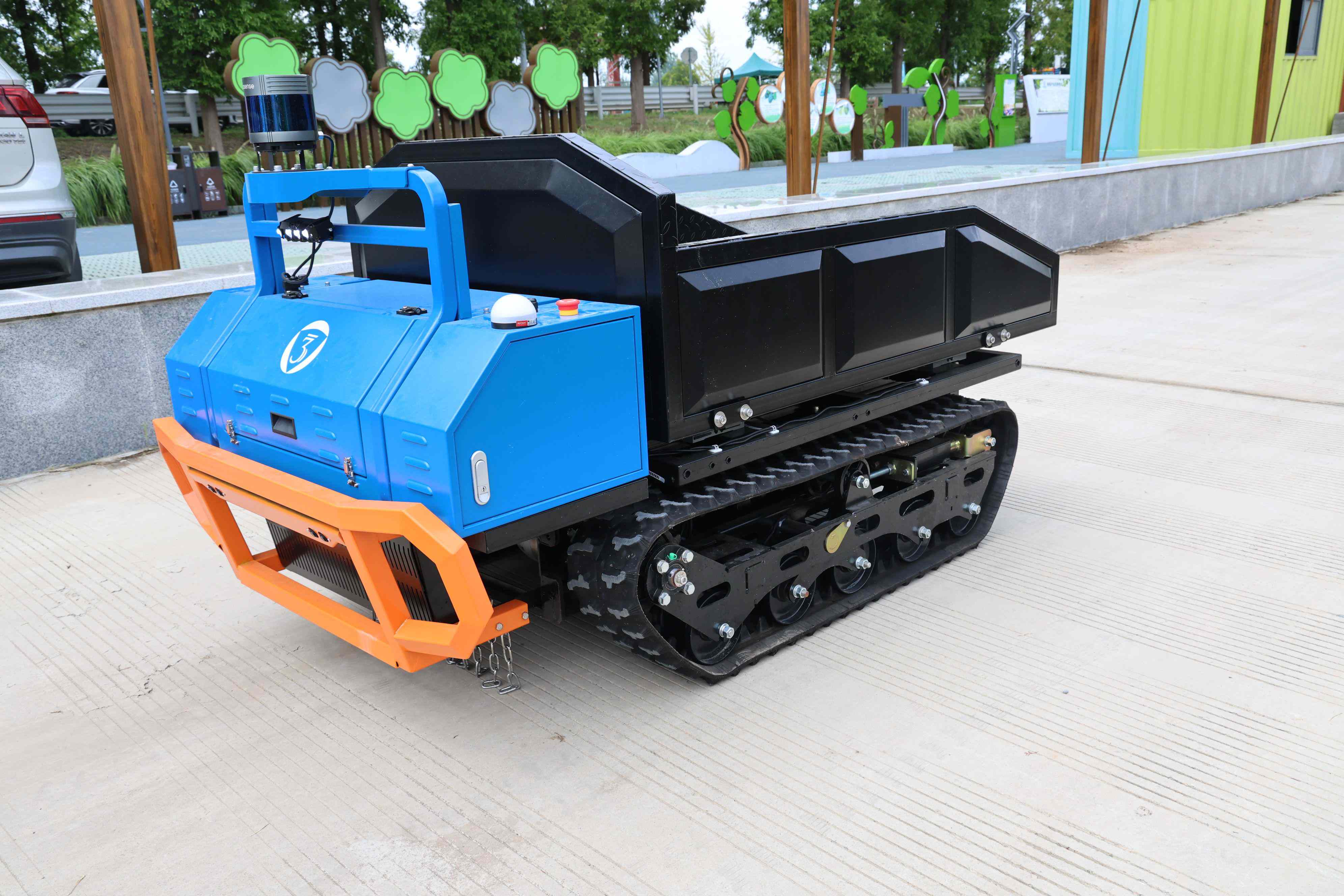 叁拾叁温室搬运机器人智能循迹功能介绍