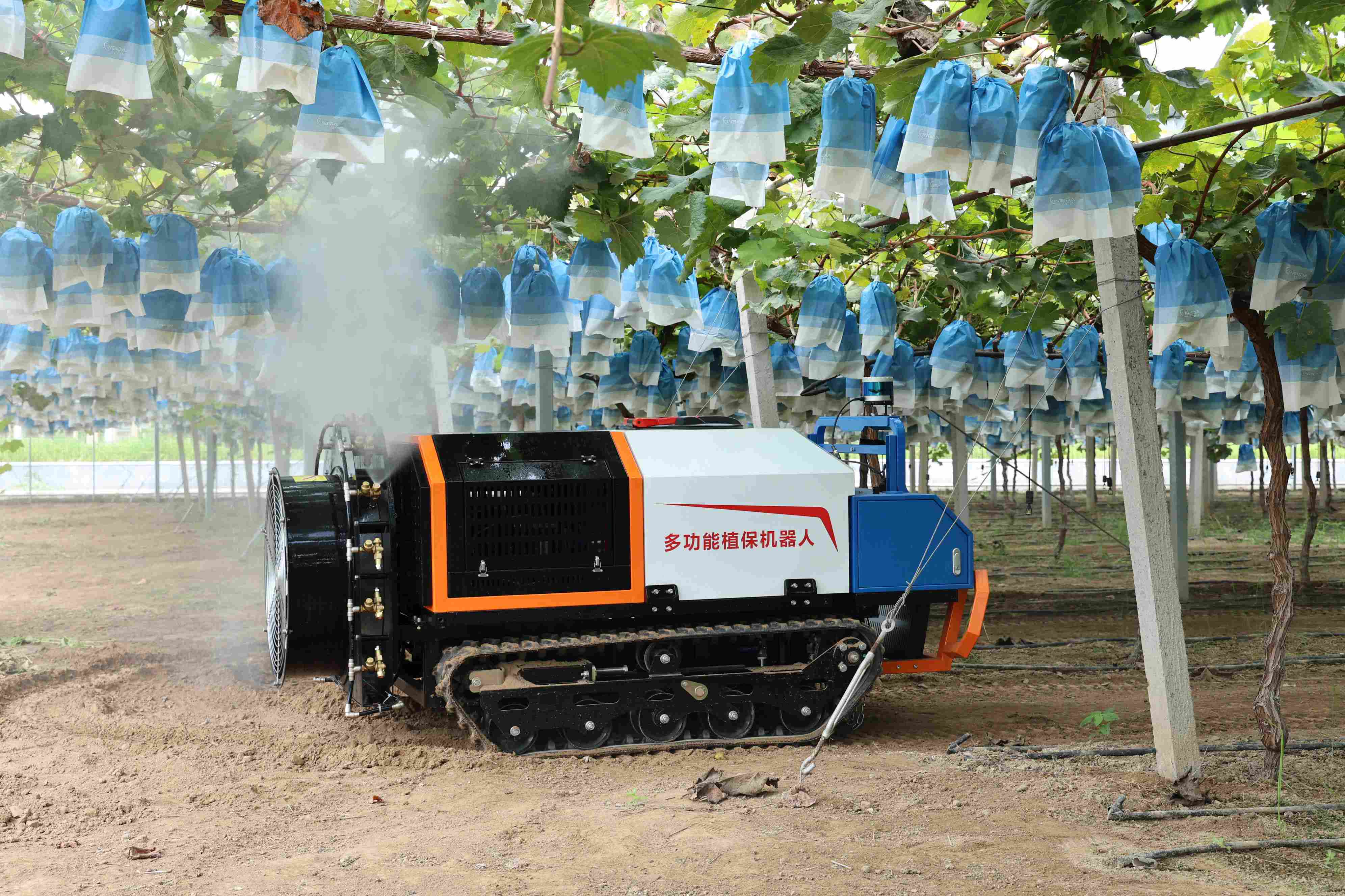 果园履带植保机器人优势介绍