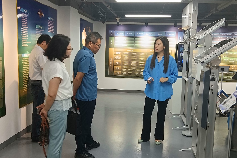 南京市江宁区农业农村局局长吕金明一行莅临江苏叁拾叁考察交流2